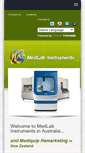 Mobile Screenshot of medlabinstruments.com